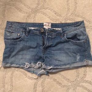 Jean shorts